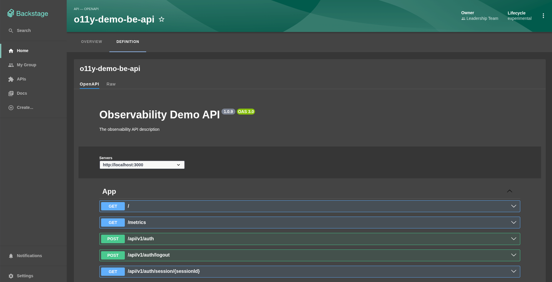 Developer Portal & Central Documentation — gallery screenshot
