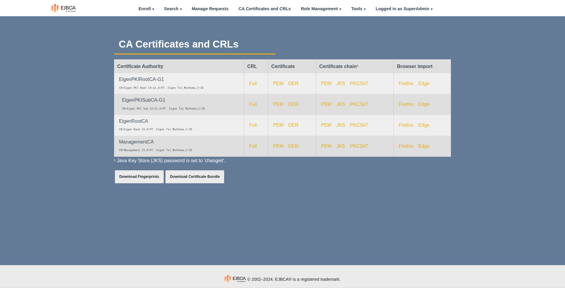 Identity & Security Platform — gallery screenshot