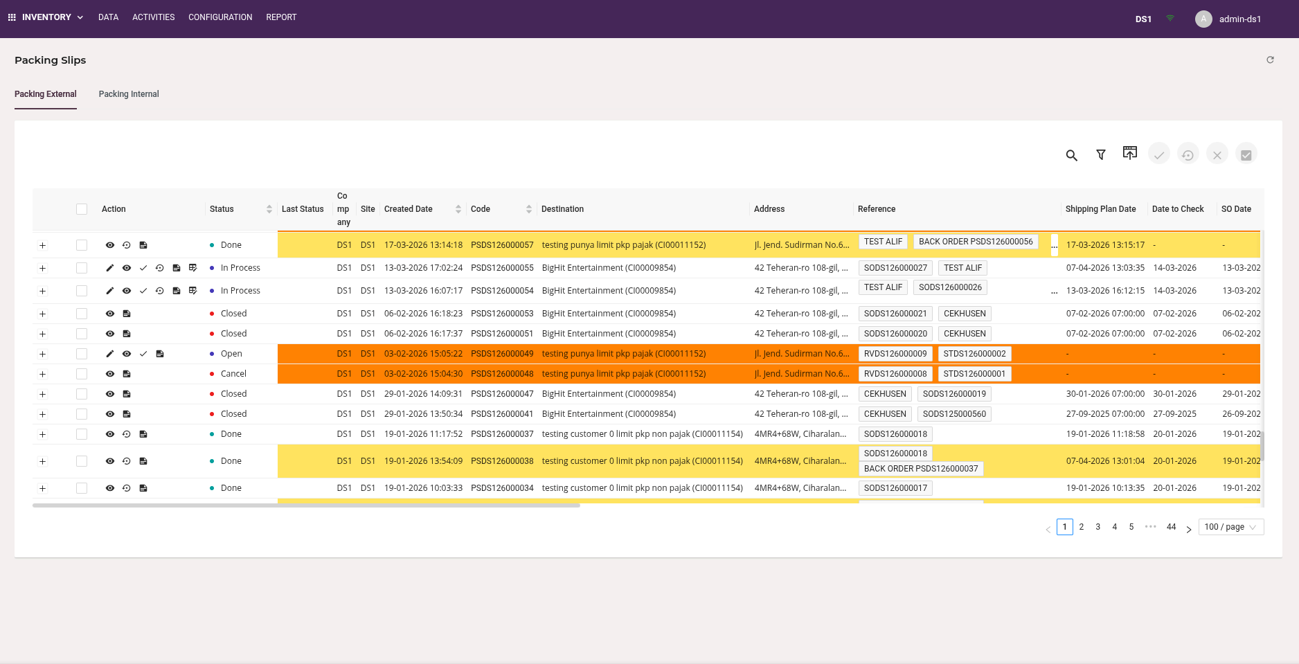 ERP PMPS — gallery screenshot