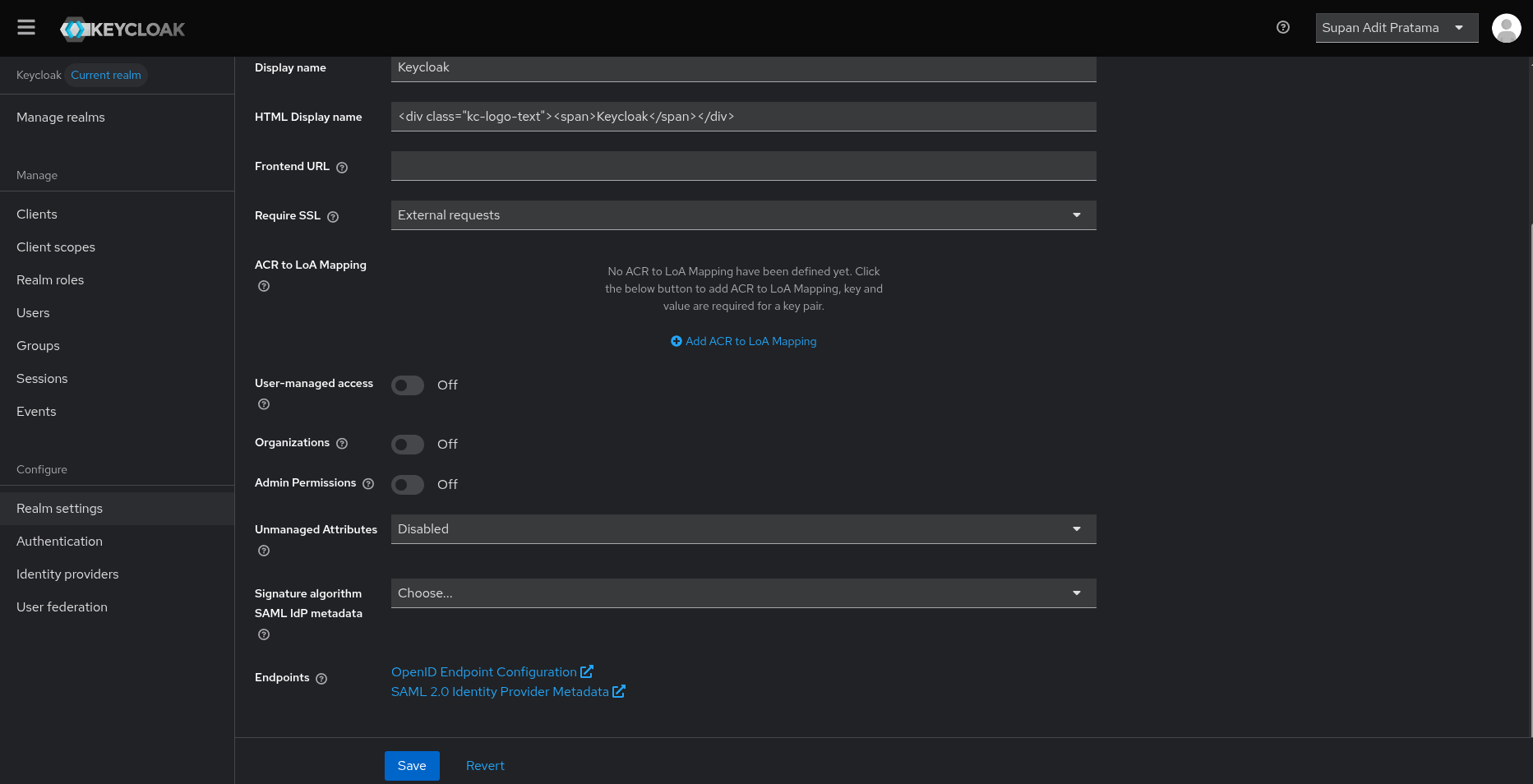 Identity & Security Platform — Security