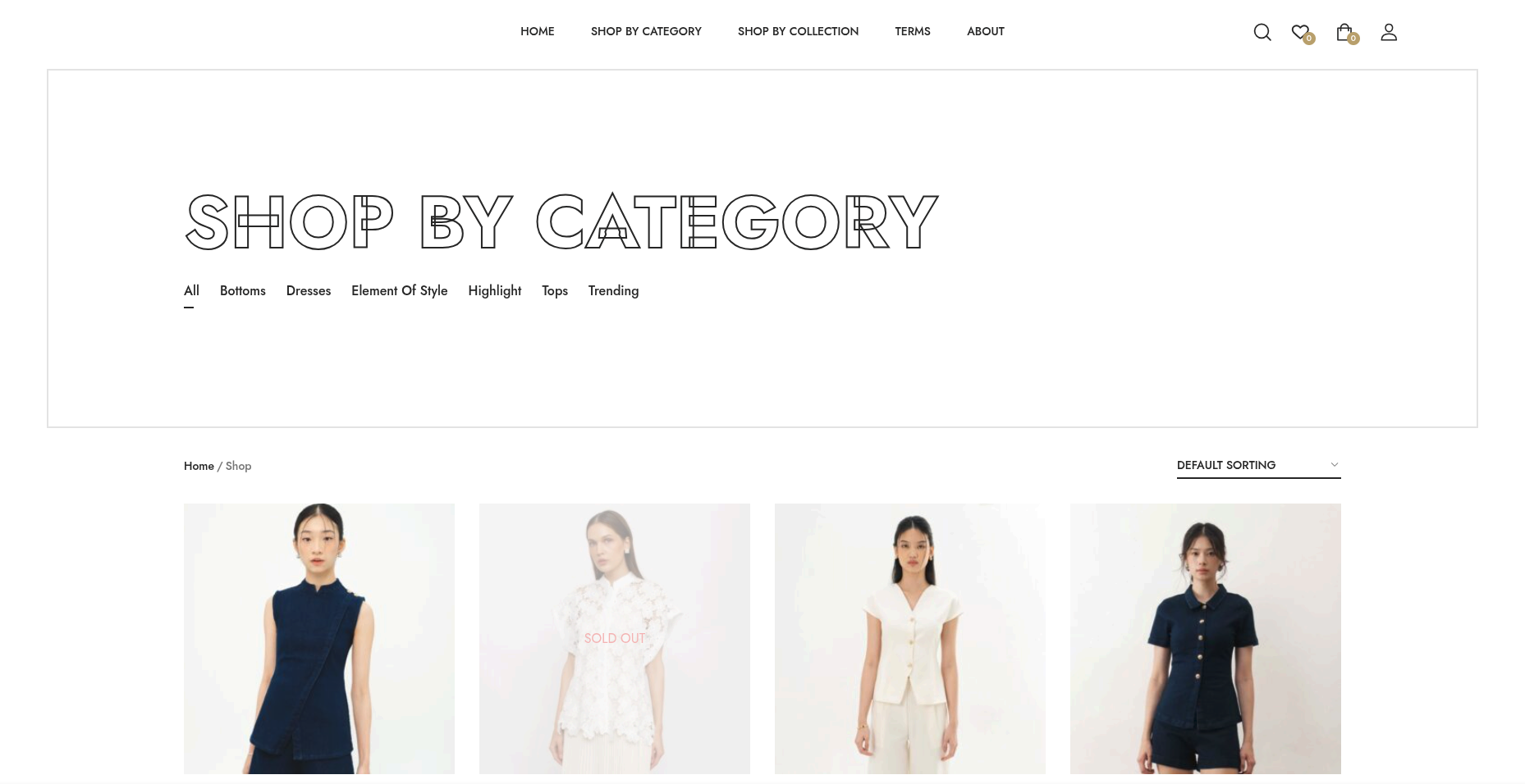MAJA E-Commerce — gallery screenshot